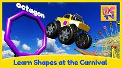 Learn Shapes with Monster Trucks and Carnival Game for Kids Learn Shapes with Monster Trucks and Carnival Game for Kids