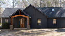 Dramatic Lake House Expansion to Double the Size Dramatic Lake House Expansion to Double the Size