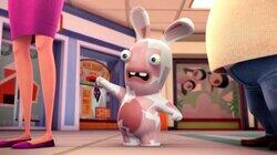 Get in Line, Rabbids! / Sticky Rabbid / Rabbid Test N°98002-c: the Platform Get in Line, Rabbids! / Sticky Rabbid / Rabbid Test N°98002-c: the Platform