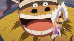 Friends Fight Together! Luffy and the Warriors of Elbaph