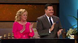 Ross Mathews & Virginia Madsen Ross Mathews & Virginia Madsen